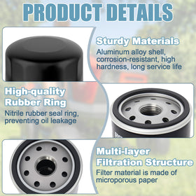 Wadoy hydro-gear compatible filter shown for broad system compatibility.
