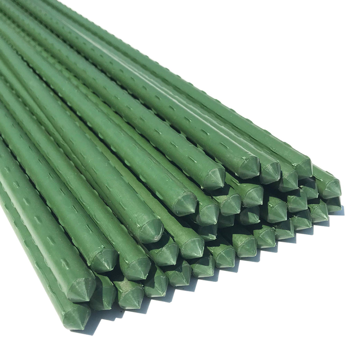 WAENLIR garden stakes 57 inch provide sturdy support for tall outdoor plants.