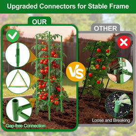 WAENLIR plastic-coated steel trellis resists weather and bending