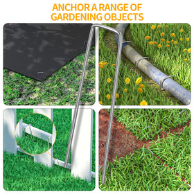 WAENLIR stakes used for tent setup and outdoor use.