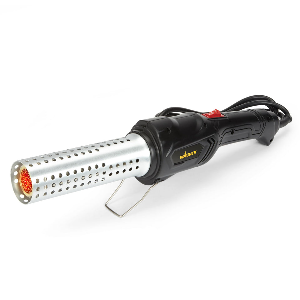 Wagner Electro-Torch fire-starting in action for quick, chemical-free ignition.