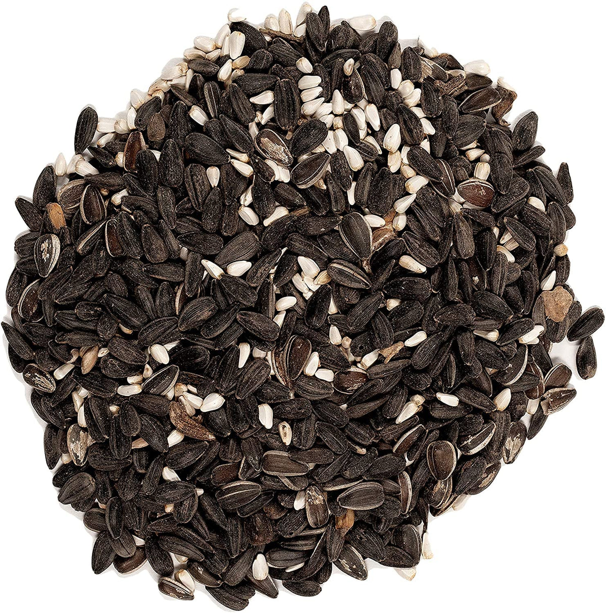 Seed components of Wagner's Cardinal Blend: safflower and black oil sunflower