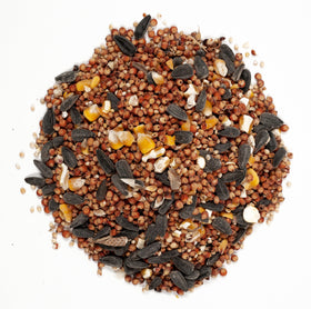 Wagner's Farmer's Delight premium grains image highlighting sunflower in mix