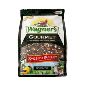 Wagner's Songbird Banquet 5lb bag attracts a diverse chorus of backyard songbirds.