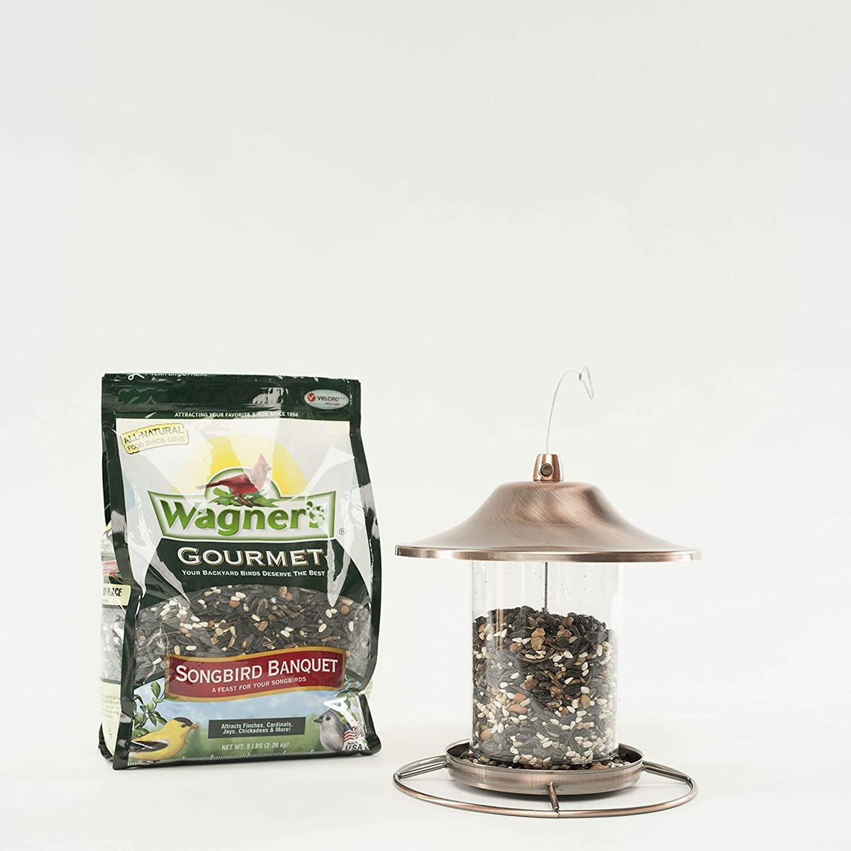Wagner’s Songbird Banquet activity with multiple species at feeder.