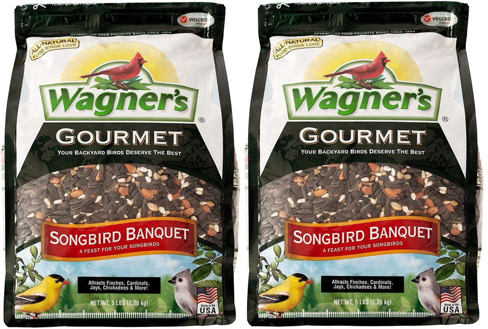 Wagner’s Songbird Banquet bag front for reliable backyard feeding.