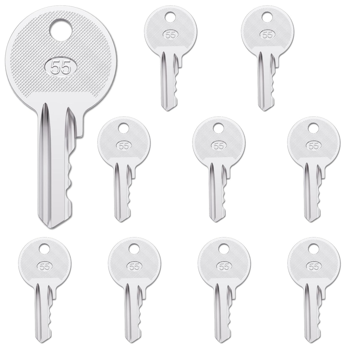 WAH LIN PARTS 455 key pack front view for quick lift access