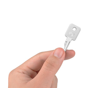 WAH LIN PARTS ignition key metal closeup highlights durability against heat and corrosion.