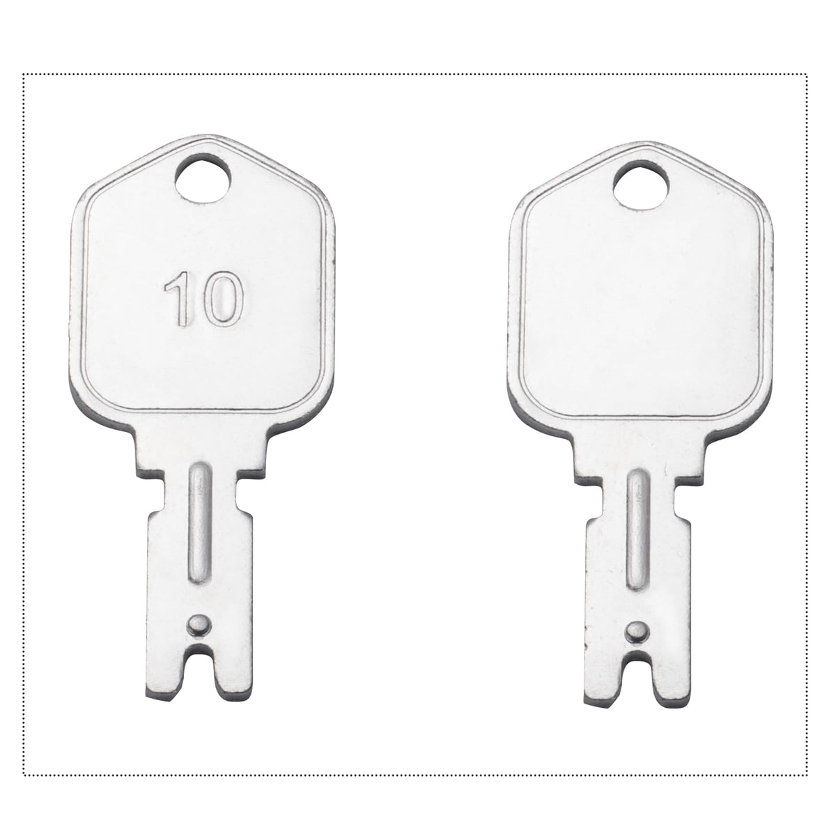 WAH LIN PARTS ignition keys closeup highlights precision cut for OEM compatibility.
