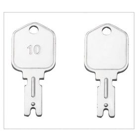 WAH LIN PARTS ignition keys closeup highlights precision cut for OEM compatibility.