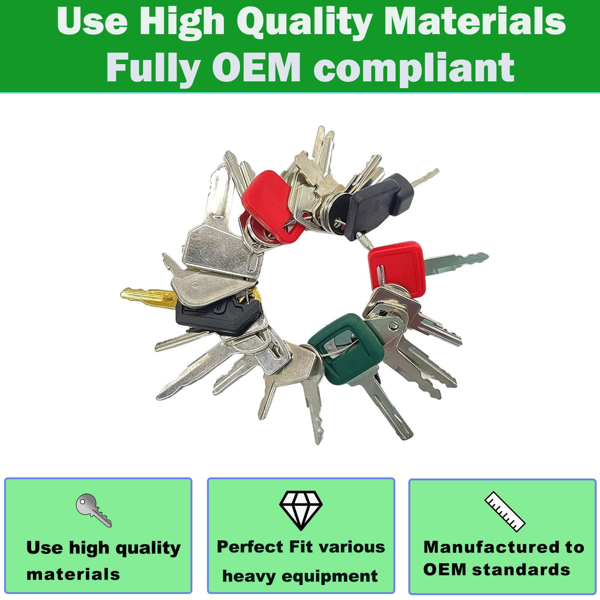 WAH YUE HING Komatsu-key highlights universal compatibility for machinery.