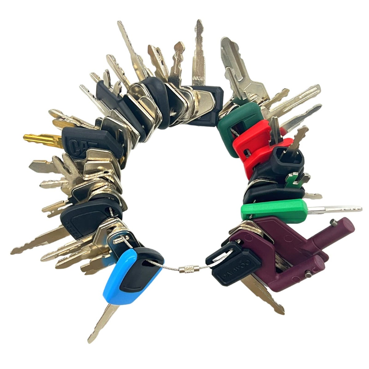 WAH YUE HING 42-key master set cover shows versatile compatibility for construction machines.