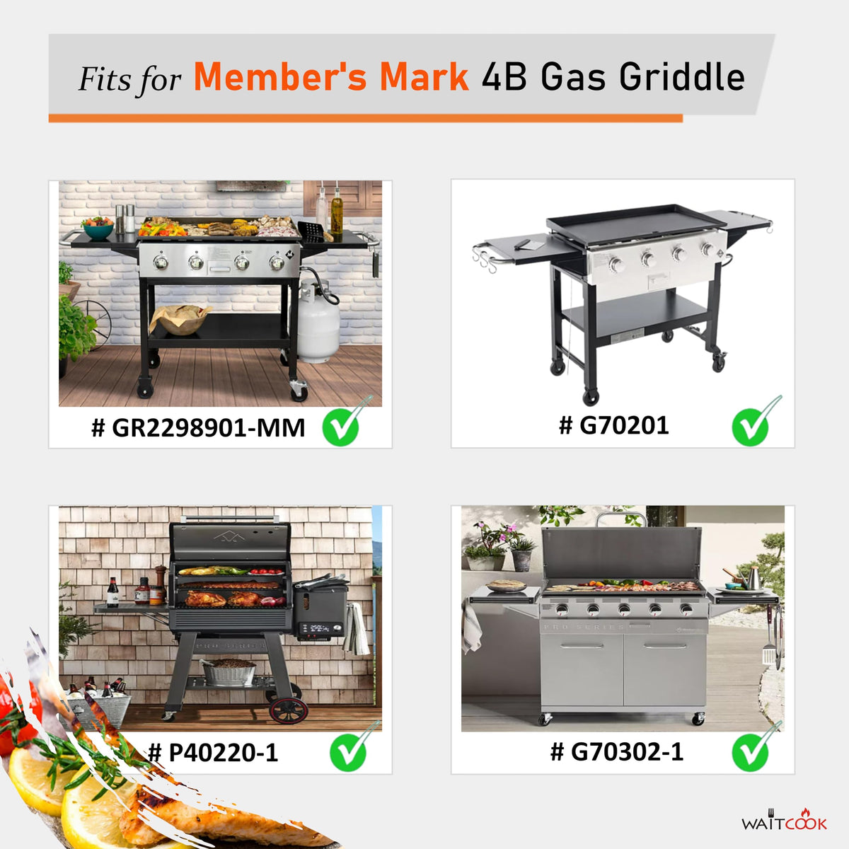 Waitcook 36-inch grease-pan-liners reduce mess and speed maintenance