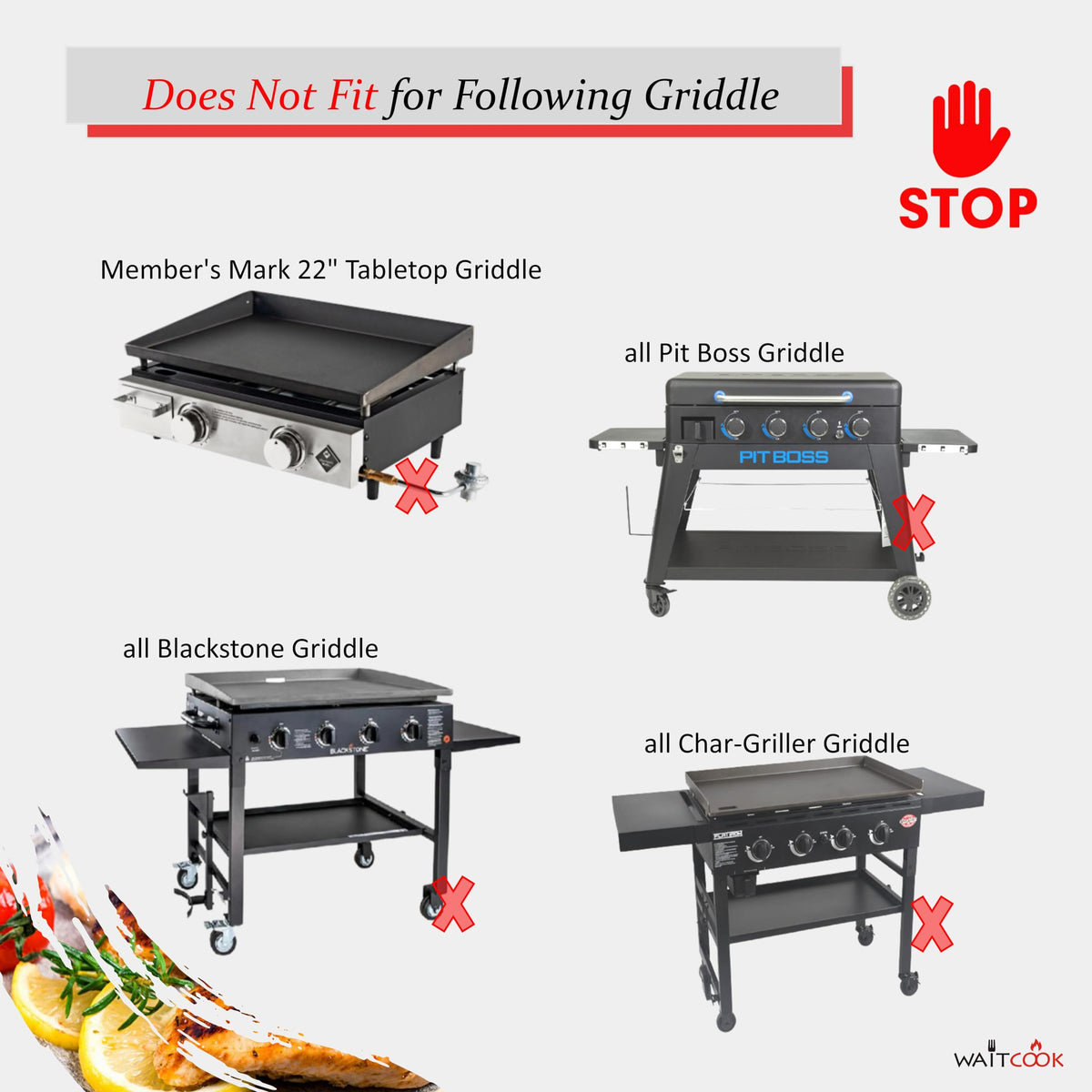 Waitcook aluminum-drip-pan-liners provide heat resistance and easy disposal