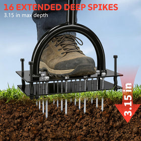 Wakuka adjustable height handle lets you tailor reach and comfort.