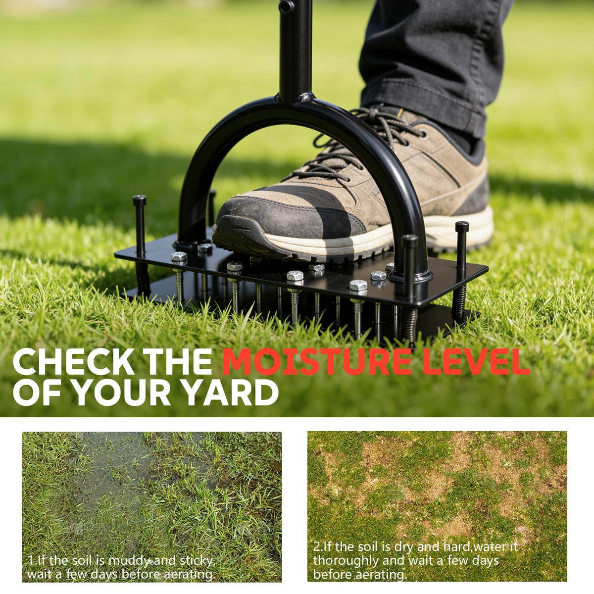 Wakuka T-handle soft-grip offers secure control during long sessions.