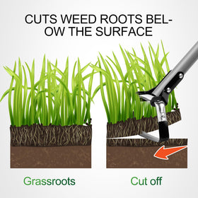 Walensee durable garden hoe built for regular gardening tasks