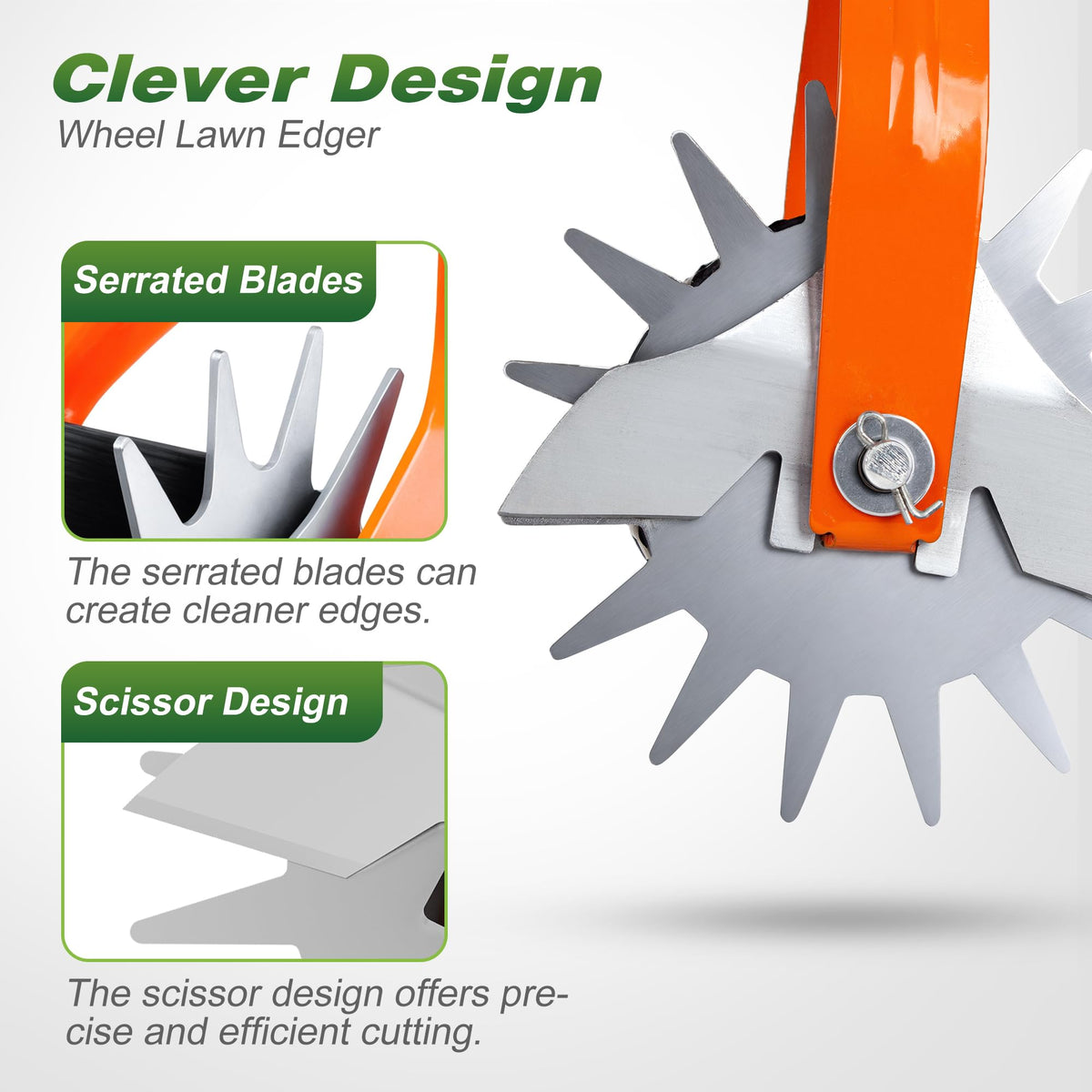 Walensee edger easy install design lets beginners set up quickly.