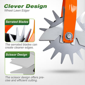 Walensee edger easy install design lets beginners set up quickly.