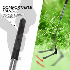 Walensee tool design supports comfortable weeding with a soft grip