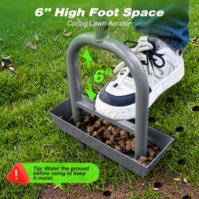 Walensee square crossbar design reduces slipping on muddy feet during use.