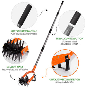Walensee 2-in-1 weeder blade ready to remove weeds and roots