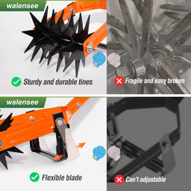 Walensee adjustable long handle reducing bending during gardening