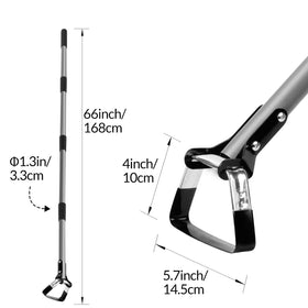 Walensee stirrup hoe triangular-head design cuts shallow roots efficiently