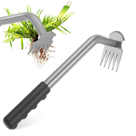 Walensee Weed Puller Tool with five-tooth head for quick weed removal