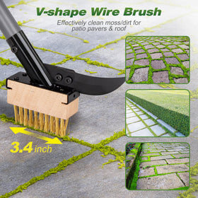 Walensee tool for cleaning sidewalks, driveways, and patios with ease.