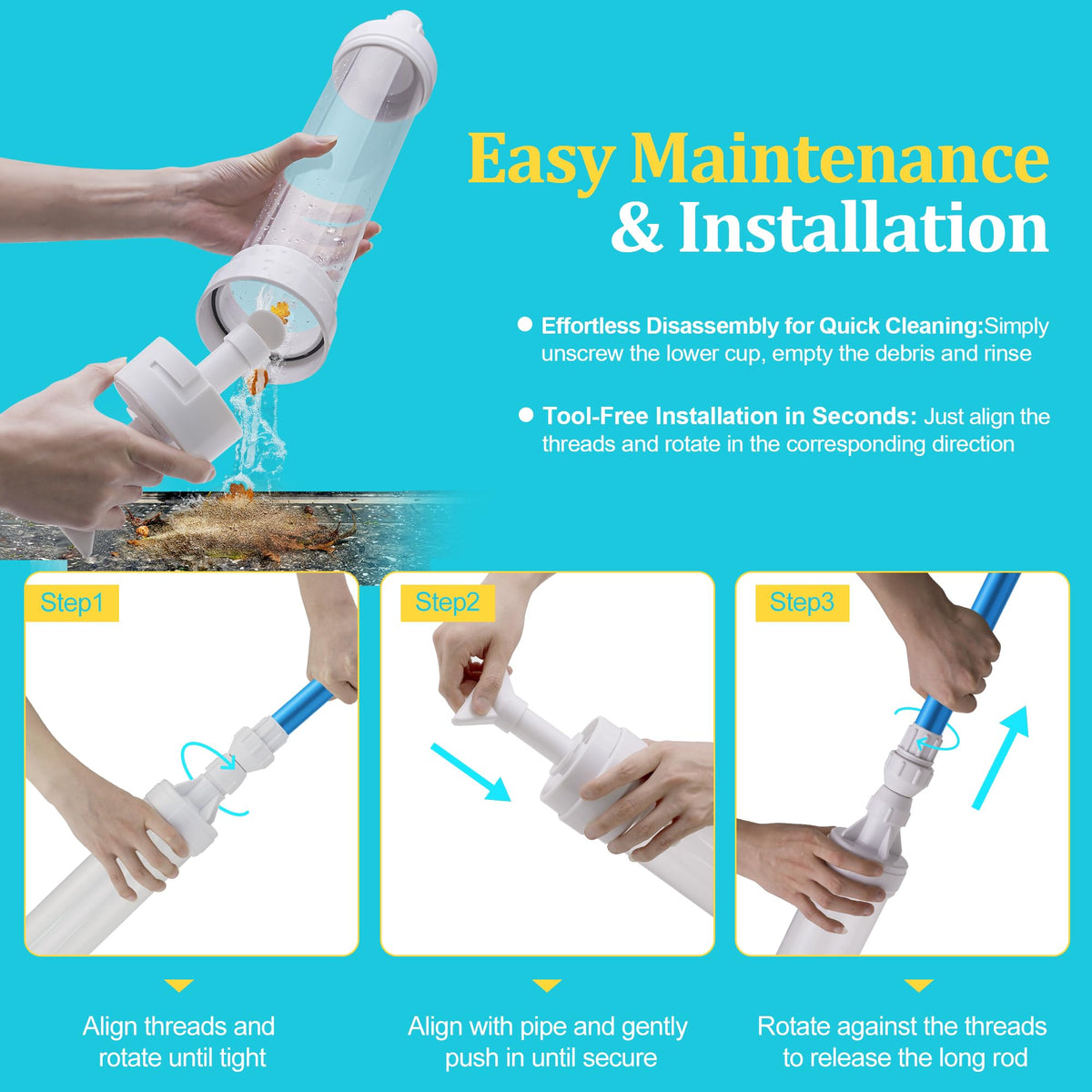 Wallace Forge Spa Vacuum quiet cleaning for spa sessions