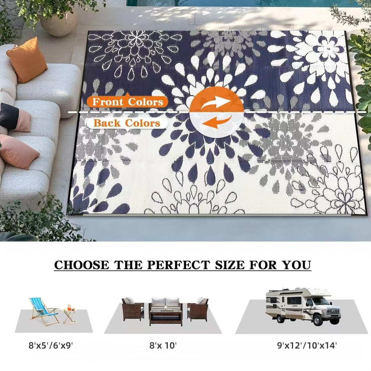 Wallona soft non-slip coating creates a safe, comfortable outdoor surface.