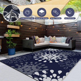 Wallona waterproof and quick-drying rug cleans easily after outdoor activities.
