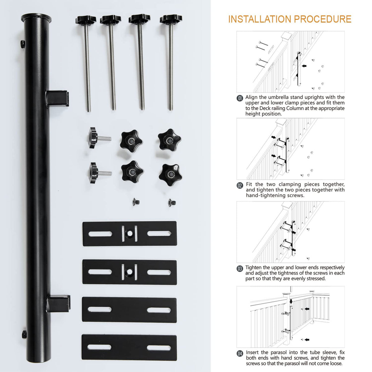 Walrkaur rail and post compatibility ensures versatile placement options