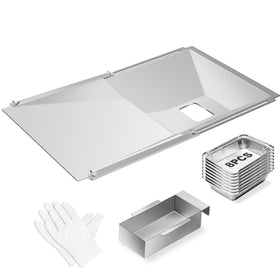 Wanchao grease tray catch pan for clean grease collection and easy maintenance.
