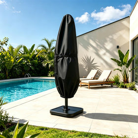 Close-up of 420D fabric on Wanocean cover showing durability