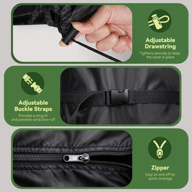 All-season protection keeps umbrella clean and ready