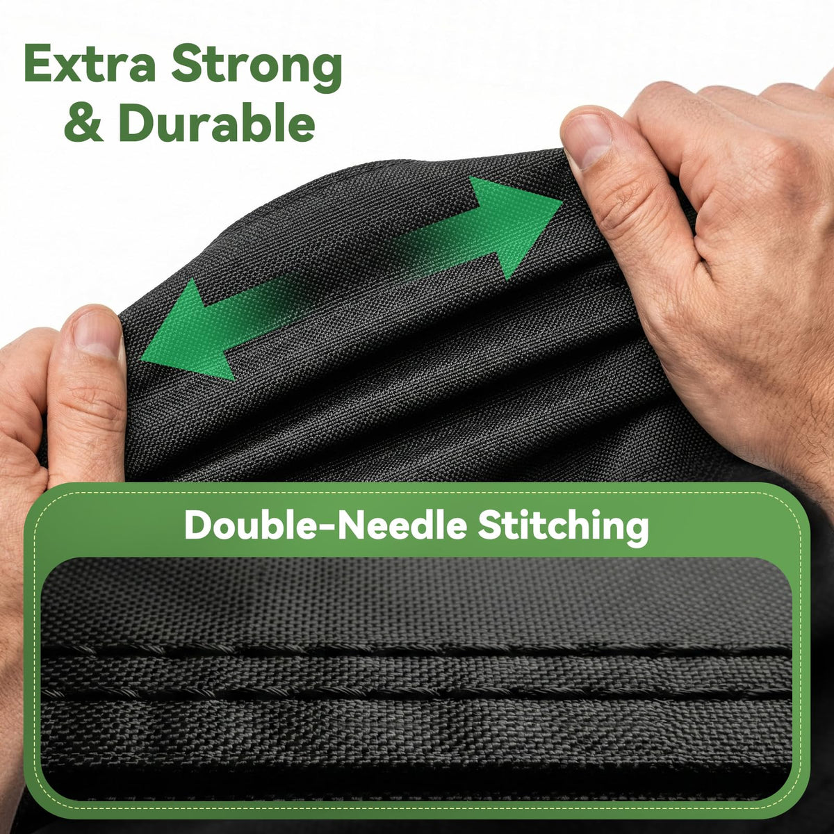 Insert buckle reinforces fit on banana-style umbrellas