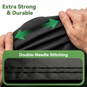 Insert buckle reinforces fit on banana-style umbrellas