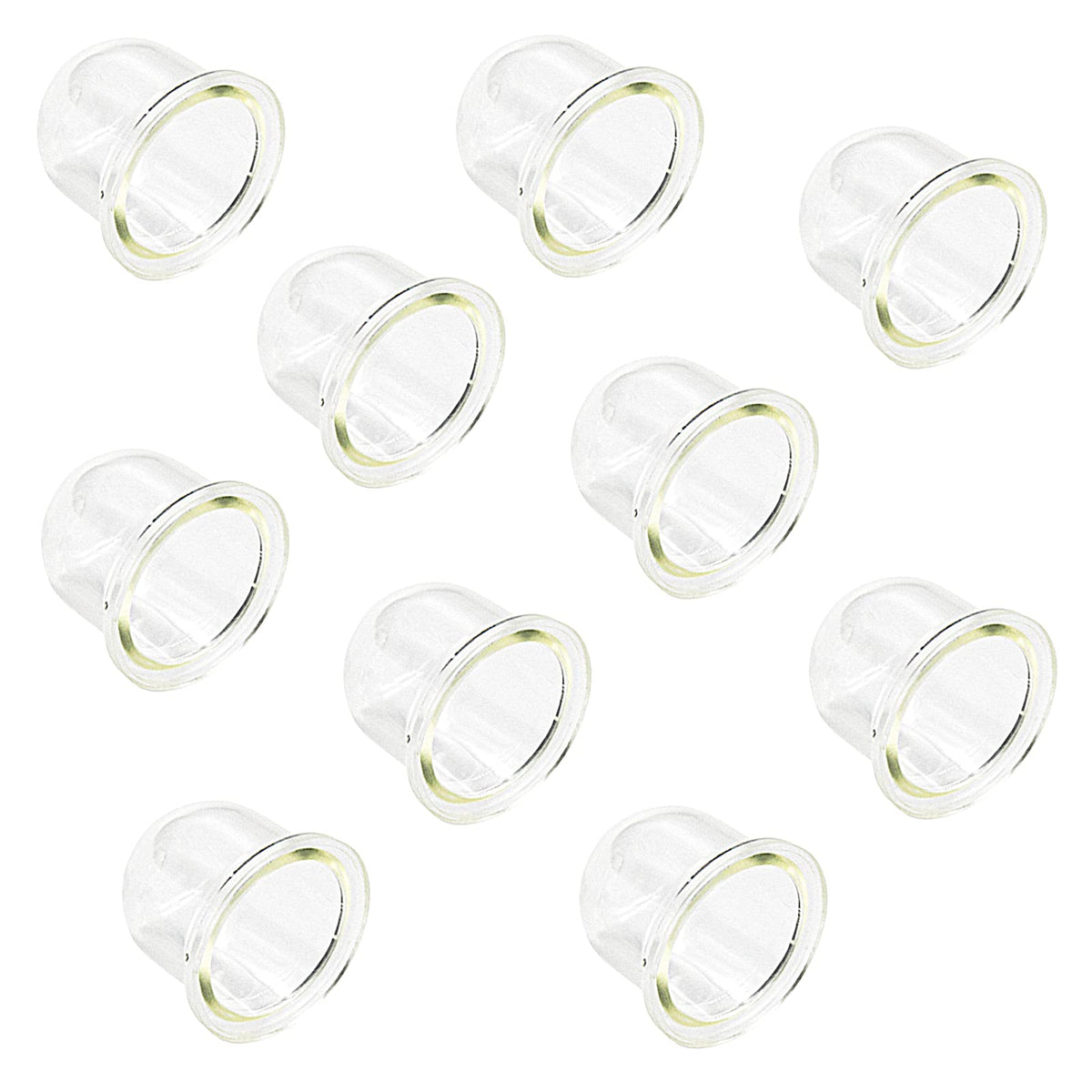Wanotine 10-pack primer bulb front view shows compact, ready-to-install replacement for compatible Stihl trimmers