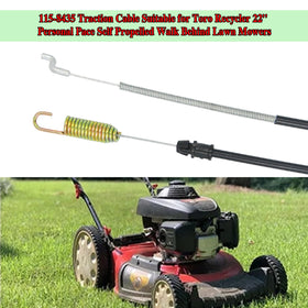 Cable length and conduit specs illustrate precise fit for your mower.