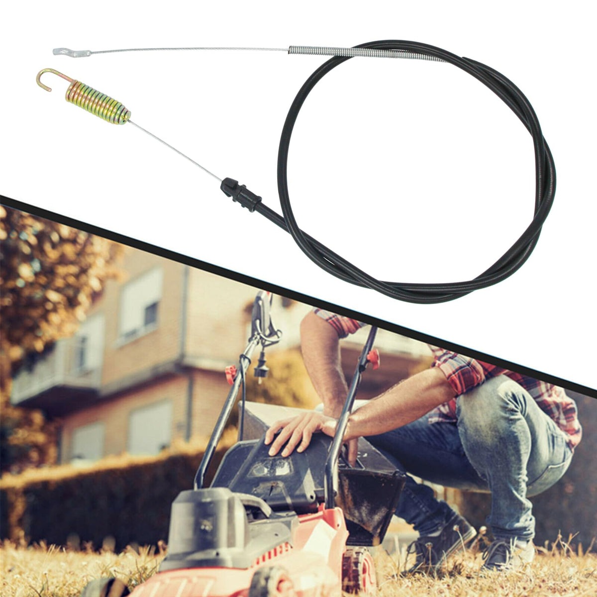 Packaging includes 1 cable ready for quick swap to keep mowers mowing.