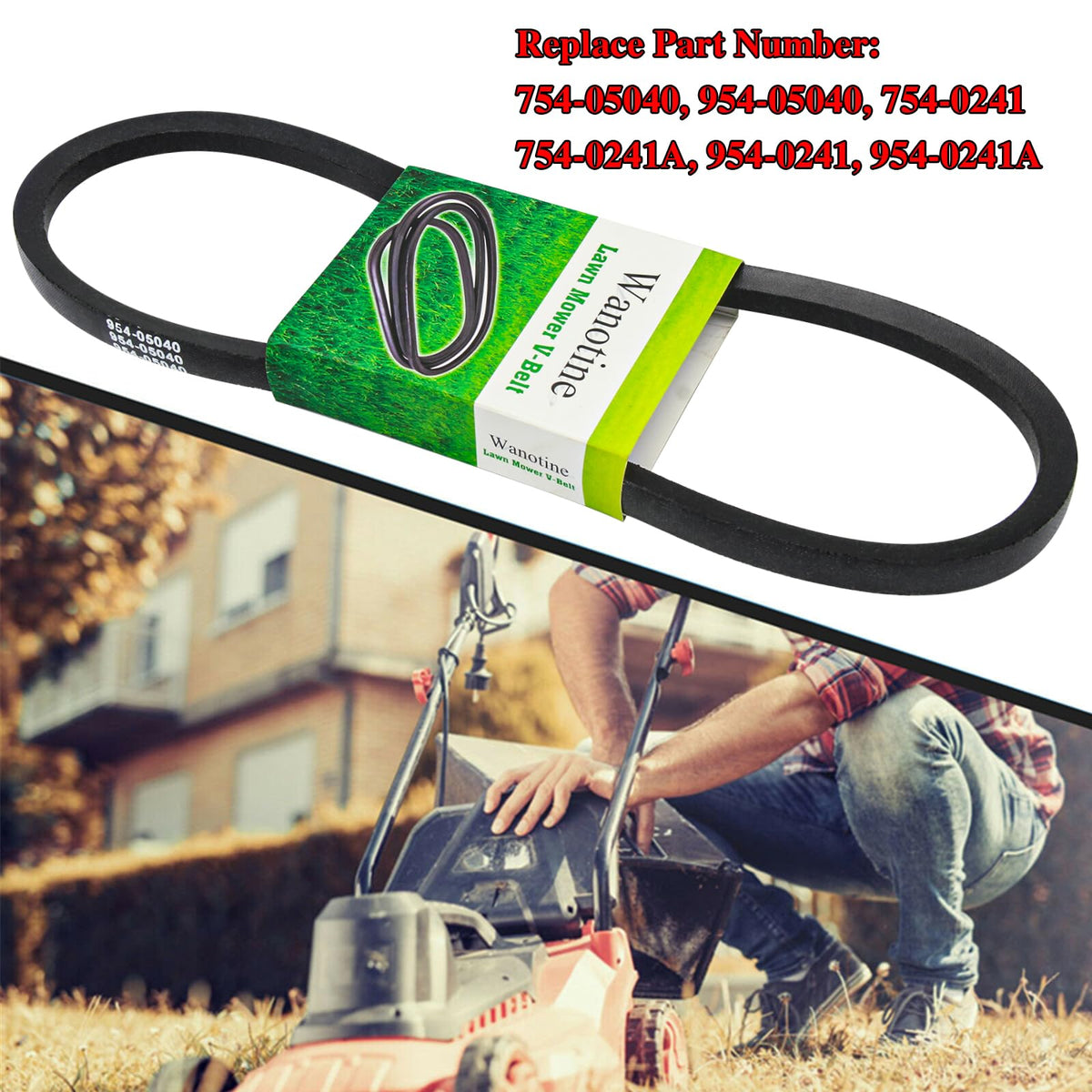 Wanotine 954-05040 compatible models ensure broad mower compatibility.