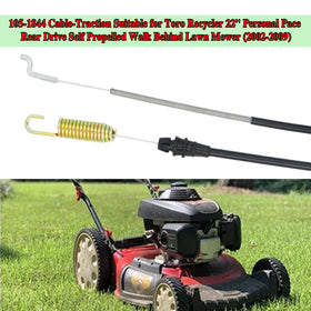 Wanotine conduit length 35.5 inches for proper routing on compatible mowers.
