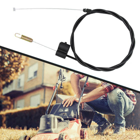 Wanotine 66-inch drive cable with 64-inch conduit fits compatible mowers smoothly.