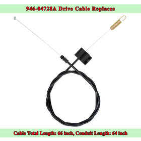 Wanotine drive cable for Troy-Bilt TB200/TB210 delivers reliable single-speed operation.