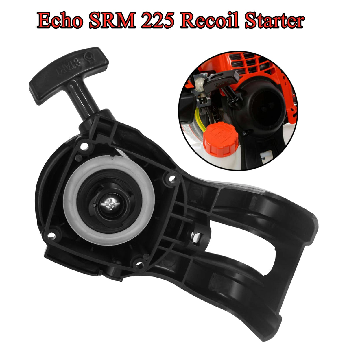 Wanotine easy-install recoil starter assembly supports quick, hassle-free replacements.