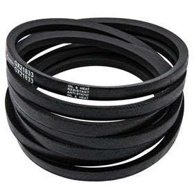Wanotine GX21833 installation-ready belt for easy, tool-free deck belt swaps.