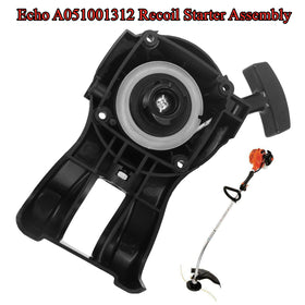 Wanotine pull-start rewind housing demonstrates easy installation for Echo trimmers.