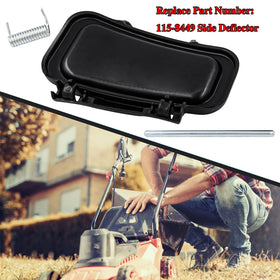 Wanotine rod-cover and deflector for Toro 22-inch mower simplifies maintenance
